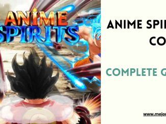 anime spirits codes
