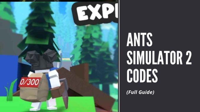 ants simulator 2 codes