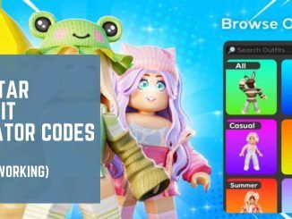 avatar outfit creator codes