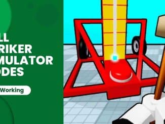 bell striker simulator codes