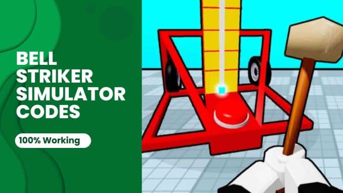 bell striker simulator codes