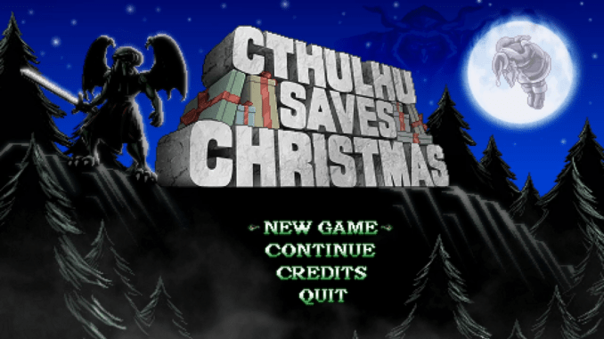 A Full Walkthrough for Cthulhu Saves Christmas (All Chapters and Post-Game)