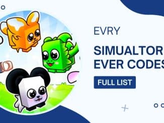 evry simulator ever codes