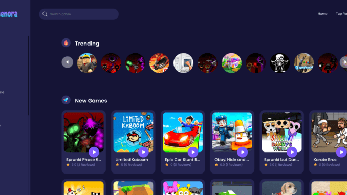Roblox Gamenora Games