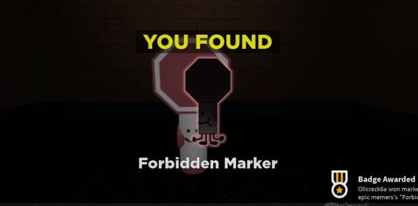 How to get Forbidden Marker in Find the Markers
