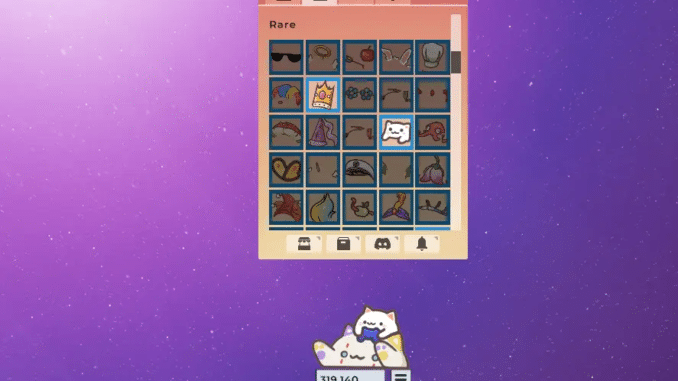 Browse all Bongo Cat items via the Index menu.