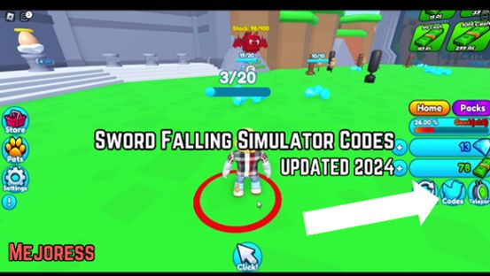 Sword Falling Simulator