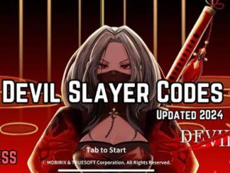 Devil Slayer Codes