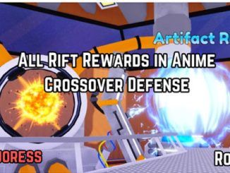All Rift Rewards in Anime Crossover Defense - Roblox (May 2024)