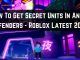 How To Get Secret Units In Anime Defenders - Roblox Latest 2024