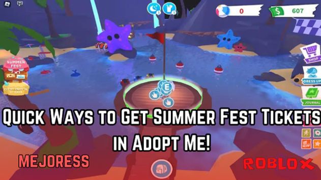 Quick Ways to Get Summer Fest Tickets in Adopt Me!