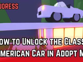 How to Unlock the Classic American Car in Adopt Me!