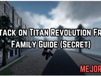 Attack on Titan Revolution Fritz Family Guide (Secret)