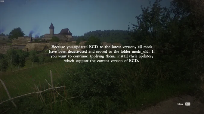 Kingdom Come Deliverance How to Know if Mods Are Working