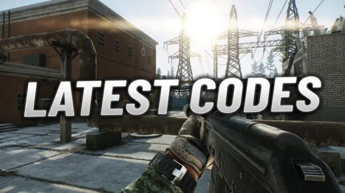 Escape From Tarkov Codes