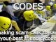 making scam calls to save your best friend tycoon Codes Roblox