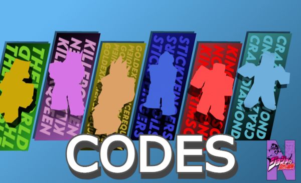 n Codes AKA n the jojo game Roblox
