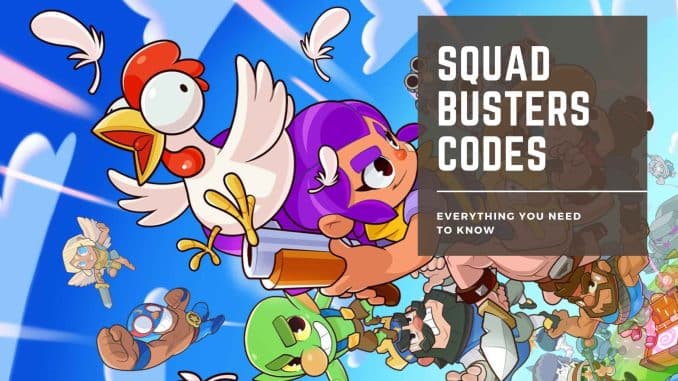squad busters codes