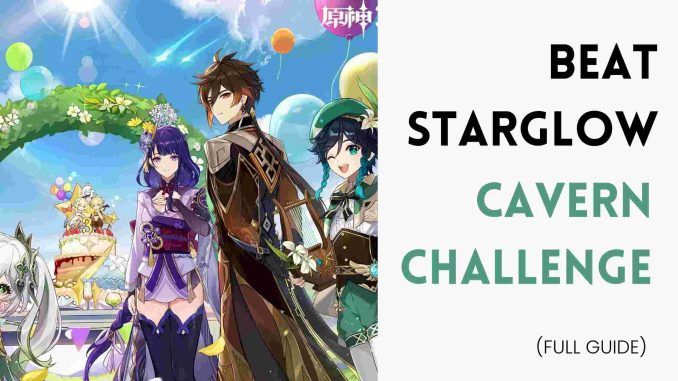 how to bear starglow cavern challenge