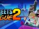 Official Streets of Rogue 2 trailer poster featuring chaotic sandbox action and main characters
