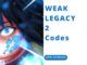 weak legacy 2 codes