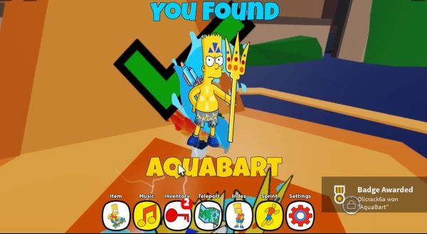 Where is Aquabart in Find the Simpsons